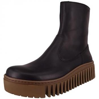 Botines Elegantes Art 1531 Nappa Black-Bronze para Mujer