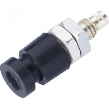 Schnepp EBU 2424 Vertical Pin Socket, 2.4 mm, Black