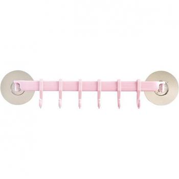 Strong Adhesive 6-Hook Storage Rack