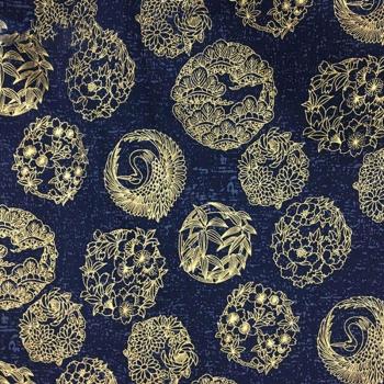 Nappe Kimonos Grues Japonaises Fleur Coton – Couture Maison H9