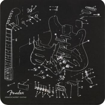 Tapis de Souris Fender Stratocaster en Action