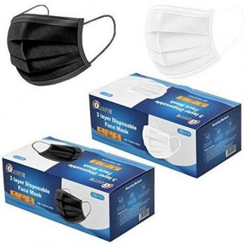 1Above 100PC 3 PLY Face Masks disposable for Adults
