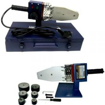 Saldatore per Tubo Plastica 800W con 6 Matrici