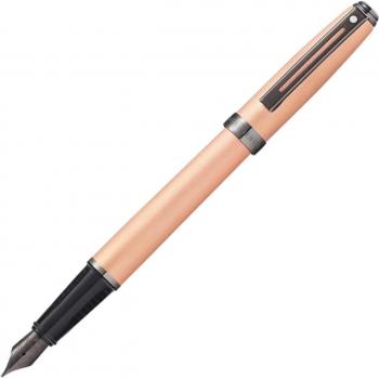 Estilo Preludio Cuero Cobre Pluma SHEAFFER