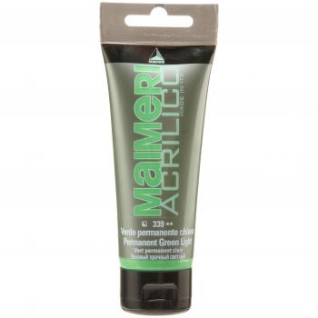 Acrilico Maimeri 75ml Verde Permanente Chiaro