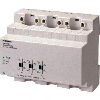 Transformateur de courant triphasé 100 A 5 A Siemens 7KT1201 diamètre 13 mm