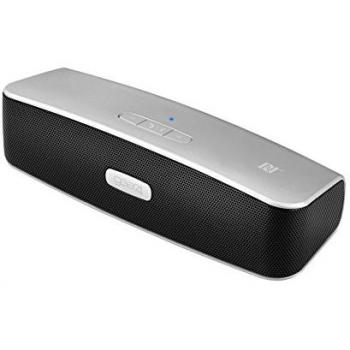 Gear4 StreetParty 3‑kanaliger drahtloser Bluetooth Lautsprecher (Silber)