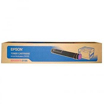 Epson C13S050196 Toner Cartridge, Authentic Magenta Ink