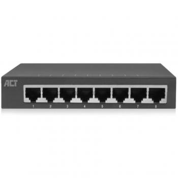 ACT AC4418 Switch Non Gestito 8 Porte Gigabit