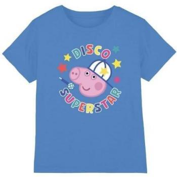 T-shirt George Pig Étincelle Turquoise 3-4 ans