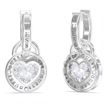 Pendientes de Acero Plateado Guess JUBE03351JWRHT-U