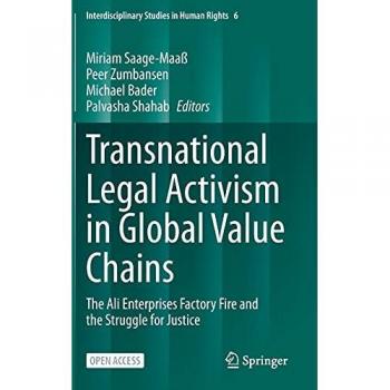 Transnational Legal Activism in Global Value Chains: The Ali Enterprises Factory Fire and the Struggle for Justice (Interdisciplinary Studies in Human Rights, 6, Band 6)
