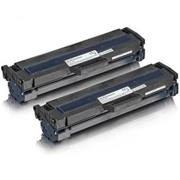 Inkadoo Toner kompatibel mit Samsung MLT-D 111 L/ELS, 2x BK