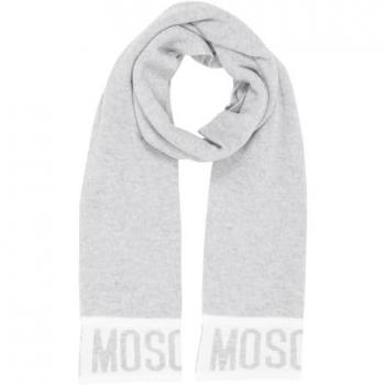 Moschino Unisex Gray Scarf