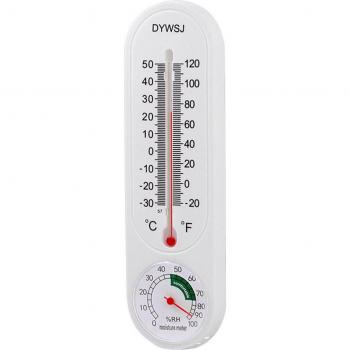 Termómetro e higrómetro digital para interiores y exteriores