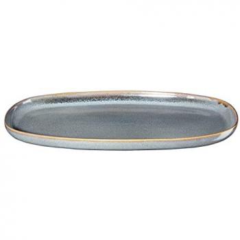 ASA Servierplatte oval Denim 28,5 x 16 cm, Steinzeug