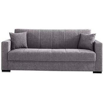Divano Letto Grigio 3 posti