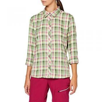 Blusa Outdoor CMP Mujer Color Salvia-Malva-Acido D42