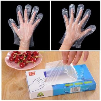 Gants en plastique pour fruits et légumes