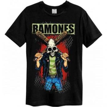 T-shirt amplifié unisexe adulte Gabba Gabba Ramones S blanc