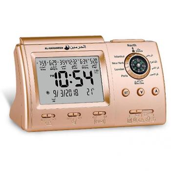Montre Azan Digitale, Alarmes Prayers