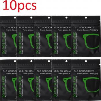1-20 Pcs Pre-Moistened Anti-Fog Wipes for Glasses