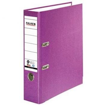Falken Umwelt-Ordner Recycolor 8 cm DIN A4 violett