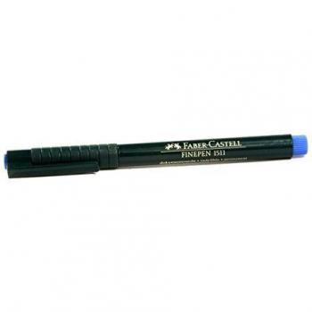 Faber-Castell Fineliner FINEPEN 1511 blau