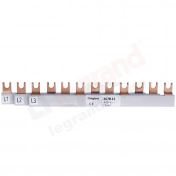 Forcella di distribuzione 3P 80A 16mm² – Serie 12, part. 607047