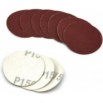 Disques abrasifs K120 50 mm avec fixation Velcro