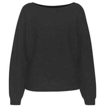 Schwarzer Damen-Rundhalspullover LASCANA – 44/46