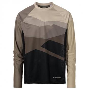 Vaude Uomini Maglia Ciclismo Moab LS T-Shirt VI Nero M