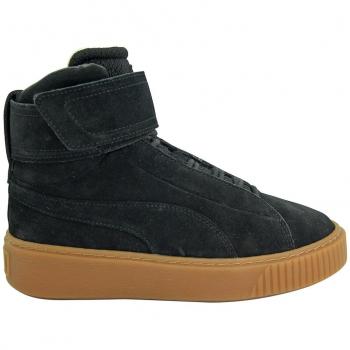 PUMA Platform Mid Black Gum Sneakers