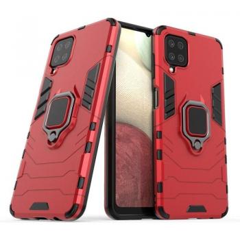 Funda Magnética Samsung Galaxy A12/M12 con Anillo Soporte para Multimedia