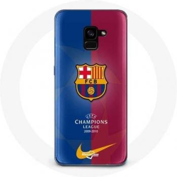 Protector de Juego Barcelona FCB para Samsung Galaxy A8 Plus