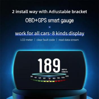 Drintel-P12 Dual-System Car Diagnostic Display