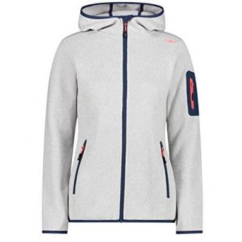 Chaqueta Forro Polar con Capucha – Modelo 3H19826 en Blanco