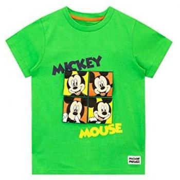 Boy’s Mickey Mouse Green Tee (5 to 6 years)