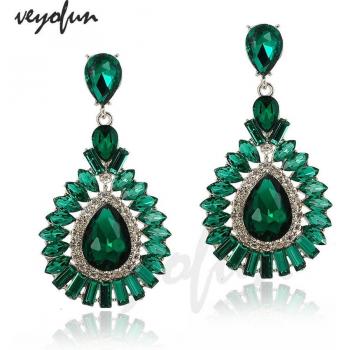Veyofun Women’s Crystal Earrings