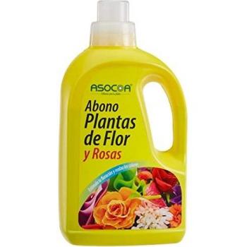 ASOCOA ABONO PLANTAS DE FLOR Y ROSAS 1 LITRO
