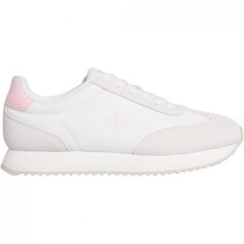 Sneakers Calvin Klein Jeans Runner Laceup Mg Nylon Mix Beige Chiaro