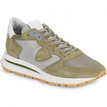 Philippe Model Men's Green Low Trainers