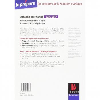 Attaché territorial 2016-2017