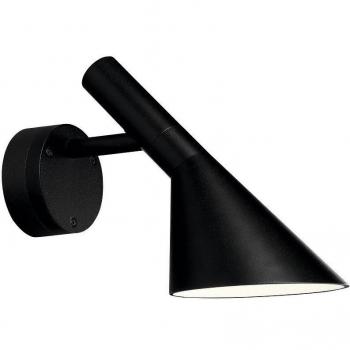 Louis Poulsen AJ 50 LED Wandleuchte, schwarz