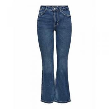 Jeans Jdy New Flora Neela Svasati Vita Alta Blu Medio 27