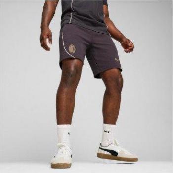 Puma AC Milan Mens’ Casual Short – Black‑Gray & Ivory Blend
