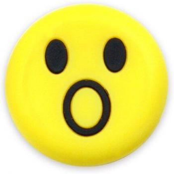 6pc Silicone Tennis Vibration Dampeners with Cute Faces