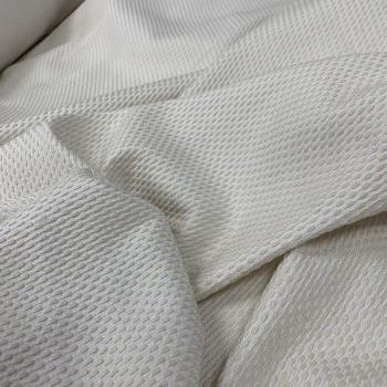 Tissu de soie blanc gris 40 m haut de gamme