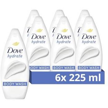 Dove Moisturizing Body Wash 225ml (Set of 6)