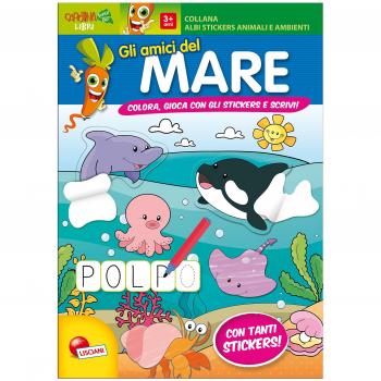Gli amici del mare. Con adesivi. Ediz. illustrata